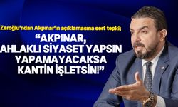 YDP Genel Başkan Yardımcısı Zaroğlu, DP Genel Sekreteri Akpınar’ın üslubunu “zehir zemberek ve çirkin” olarak niteledi