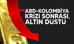 ABD-Kolombiya arasındaki tarife krizi doları güçlendirdi, altın düştü