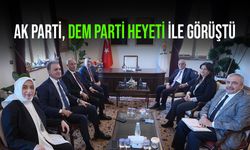 AK Parti heyeti, DEM Parti heyeti ile görüştü