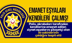 Akrabaları tarafından kendilerine emanet edilen ziynet eşyalarını çaldılar