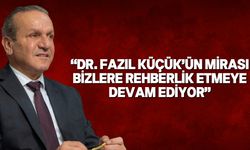 Ataoğlu, Dr. Fazıl Küçük'ün ölüm yıldönümünde mesaj yayımladı