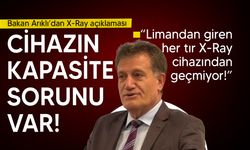 Bakan Arıklı'dan Gazimağusa Limanı'ndaki X-RAY cihazı hakkında açıklama geldi!