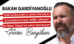 Bengihan'dan , Gardiyanoğlu sert tepki!