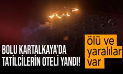 Bolu Kartalkaya'da otel yangını