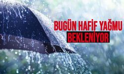 Meteoroloji Dairesi, hafif yağmur beklendiğini belirtti