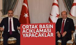 Cumhurbaşkanı Tatar, TC Dışişleri Bakanı Fidan’ı kabul etti