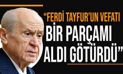 Devlet Bahçeli'den Ferdi Tayfur paylaşımı