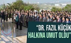 Dr. Küçük ölümünün 41'inci yılında Anıttepe’deki kabri başında anıldı