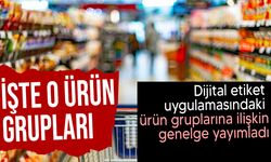 Ekonomi ve Enerji Bakanlığı, dijital etiket uygulamasındaki ürün gruplarına ilişkin genelge yayımladı