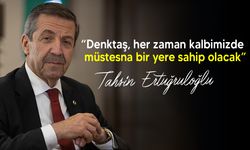 Ertuğruloğlu, Denktaş'ı andı