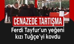 Ferdi Tayfur'un cenazesinde gerginlik: Tuğçe Tayfur'un sesi yükseldi