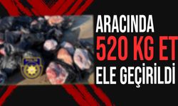 Gayretköy’de 520 kilo et ele geçirildi!