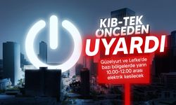 Güzelyurt ve Lefke'de yarın elektrik kesintisi