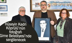 Ziyarette Hüseyin Kadri Köprülü’nün resmi sergilenmek üzere Şenkul’a teslim edildi