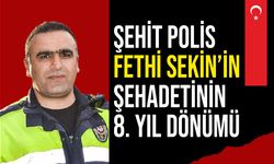 İzmir'deki ter*rist saldırıyı önleyen şehit polis memuru Fethi Sekin anılıyor