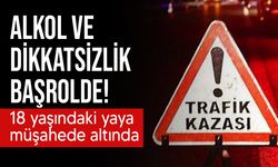 Lefkoşa ve Alsancak'ta trafik kazaları: Bir yaya yaralandı, alkollü sürücü tutuklandı