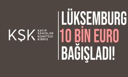 Lüksemburg, Kayıp Şahıslar Komitesi’ne 10 bin euro bağışladı