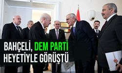 MHP Genel Başkanı Bahçeli, DEM Parti heyetiyle görüştü