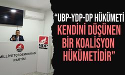 Milliyetçi Demokrasi Partisi’nden hükümete eleştiri