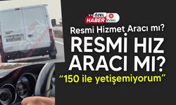 RHA plakalı araç hız sınırını hiçe saydı!