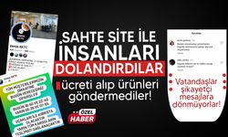 Sahte web sitesi ile insanları dolandırdı!