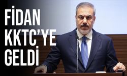 TC Dışişleri Bakanı Hakan Fidan KKTC’ye geldi