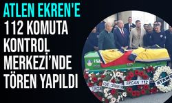 Trafik kazasında hayatını kaybeden Atlen Ekren'e 112 Komuta Kontrol Merkezi’nde tören yapıldı