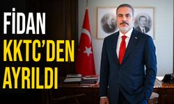 Türkiye Dışişleri Bakanı Hakan Fidan KKTC’den ayrıldı