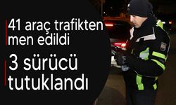 Ülke genelindeki trafik denetimlerinde 342 sürücü rapor edildi