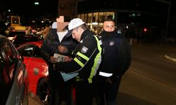 Trafik denetimlerinde 310 sürücü rapor edildi
