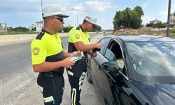 Trafik denetimlerinde 302 sürücüye ceza
