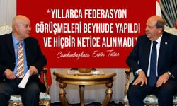 Tatar: “Çözümün Kıbrıs Türklerinin devleti ile olabileceğini anlatmaya devam ediyoruz”