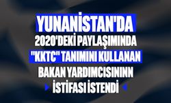 Yunanistan'da SYRIZA, 2020'deki paylaşımında "KKTC" tanımını kullanan bakan yardımcısının istifasını istedi