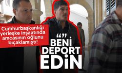 Cumhurbaşkanlığı inşaatında yaşanan bıçaklama olayının zanlısına 8 gün tutukluluk verildi!