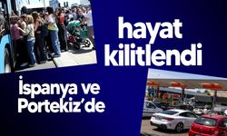 İspanya ve Portekiz'de elektrik kesintisi: Toplu taşıma felç oldu, trafik kilitlendi