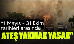 Orman Dairesi'nden vatandaşlara uyarı!