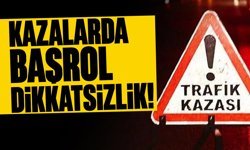 2 ayrı trafik kazası: 3 kişi yaralandı