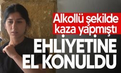 Alkollü araç kullanarak kaza yapan zanlı ehliyetinin iptali talebiyle mahkemeye çıkarıldı