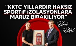Başbakan Ünal Üstel,  Hülya Avşar’ı kabul etti
