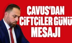 Çavuş, 14 Mayıs Dünya Çiftçiler Günü dolaysıyla mesaj yayımladı