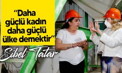 Cumhurbaşkanının eşi Sibel Tatar, Akdoğdu Drifil Pelet Yem Fabrikasını ziyaret etti