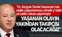 Dinçyürek: ”Sağlık çalışanlarımız yalnız değildir ”
