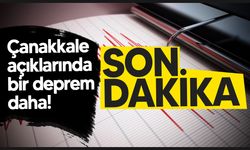 Ege Denizi Çanakkale Ayvacık Açıklarında 4,4 Büyüklüğünde Deprem Meydana Geldi!