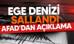 Ege Denizi’nde 4.1 Büyüklüğünde Deprem! AFAD’tan İlk Açıklama Geldi
