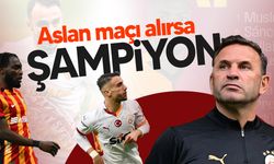 Galatasaray şampiyonluk için sahada!