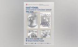 Gazi Yüksel’in retrospektif sergisi bugün saat 15.00’te YDÜ iletişim Fakültesi’nde açılacak