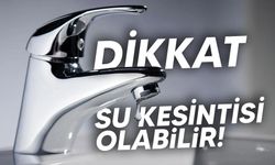 Geçitköy Terfi Merkezi’nde bakım çalışmaları yapılacak
