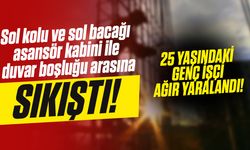 Girne'de 25 yaşındaki genç iş kazasında ağır yaralandı!