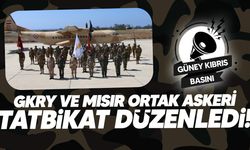 Güney Kıbrıs ile Mısır arasında askeri tatbikat gerçekleştirildi