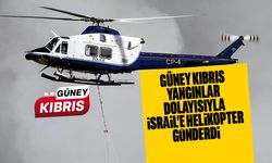 Güney Kıbrıs yangınlar dolayısıyla İsrail’e helikopter gönderdi